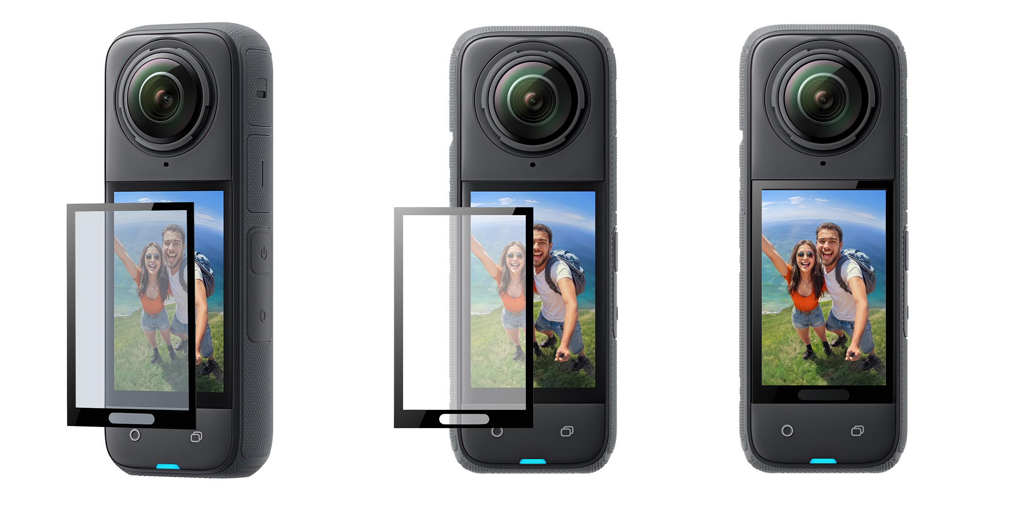 Osłona LCD Telesin S6-FLM-04-TIS do kamer Insta360 X4 / X5